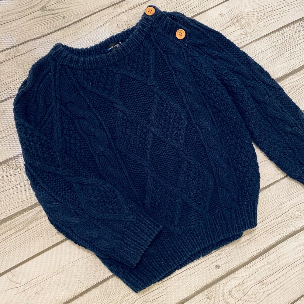 Architect Navy Blue Sweater
